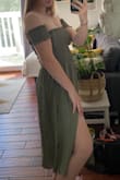 it's a great dress just need to have a good strapless bra. - Brynne M.