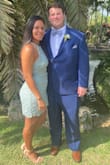 Wore it for a wedding and got so many compliments. Even though it was a little too short (for me) I didn't have the problem to be constantly pulling it down. A bigger size would have been probably a little longer but probably loose. Loved the dress and the material is perfect! Highly recommended! - Ada S.