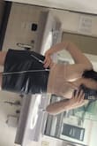 Got a small, it fit but it was a little tight. the bottom part was a little tight too. but it look great love the back part of it and front. - Nabid V.