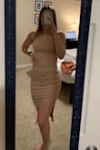 So flattering and very in right now!! Excited to wear on date night or out dancing! Good stretch fabric and elastic waist band - Emme M.