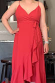 This dress is just what I was looking for! Super flattering and cute! - Ashlyn F.