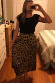 I love the fabric of this skirt, it's really high quality. I've worn it to work with a turtle neck and with a crop top out to celebrate a friends birthday. - Caitlin W.