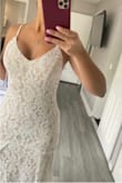The dress surprised me a lot. I bought a much more expensive one for my wedding, but when I saw the quality and the Lulus trim I opted for it. Extremely happy. - Lidiane N.