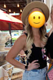 This bodysuit fits like a glove! I'm usually a S/M in tops and I've gained a few quarantine pounds so I went with M and it's form fitting but has enough stretch and quality material that it's very flattering. I first ordered it in the burnt orange color and had to come back for the black. I wish there were more color options because I would scoop them all up! - Stephanie P.