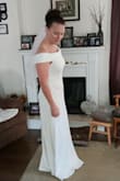 This is the dress I am going to wear for my wedding May 2021 in Vegas! I was looking for something kind of simple but pretty and this is it. I am tall and it is pretty long so keep that in mind. I am going to get The hem brought up. Lulus has excellent customer service and is budget friendly. I really love this dress, it's what I was looking for, classy, comfortable, and affordable! - Tracy A.
