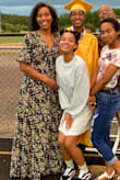 I wore it to graduation. Had a three inch heel. Perfect length. It's not too cold, not too hot. I run cold, it was 57, and needed no coverup. Will wear again. Ordered smaller size cause it's a maxi and I'm small in bust area. - Kelly B.
