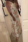 I bought this dress for my bridal shower and it fits so perfectly. I was worried when I ordered it because normally these types of dresses look awkward on me but it looks amazing! So excited to wear it. - Nahl I.