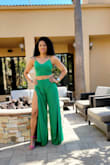 It's airy light flowy comfortable and amazingly sexy. Wore it to an engagement party and got plenty of compliments - Sian L.