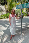 I'm in love with this dress. The fit is so flattering and the crochet is very good quality. I will be living in this cover up this summer! - Olivia M.