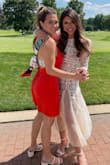 Dress fit great. Color was fabulous and the party in the back was a fun addition! - Olivia M.