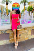 I am obsessed with this dress! The fit is really good. The cut out is cute and sexy!! Perfect for girls night or date night. Got so many compliments. - Chaitanya P.
