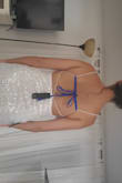 I found the dress to be very unflattering for my body type, which is somewhere between pear and athletic. The straps kept falling off my shoulders even when I sized down (XS), and it absolutely did not flatter my breasts even with a bra. I had to tie a ribbon in the back to see if it would work better but it didn't. - Gabriella F.