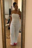 It fits like a glove. Love the shimmer and classy look. I won't be needing any alterations, which is a plus! - Jazmine T.