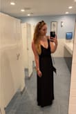 I had a beach wedding to attend with friends I hadn't seen in years, so I wanted to find a dress that I would be really confident in, something flattering, bonus if it was strappy yet classy. This fit the bill perfectly!
With that said, when I first put the dress on, the way the straps were sewn made everything a bit off for my size, the back sat a bit too high on my waist and the fabric of the bust, coming around my sides, seemed to be too loose. It wasn't terrible, but I knew with a little adjusting it would be perfect. I had so many variations to choose from, but ultimately stuck with the initial style. My goal was to free the bottom half in the back and bring the sides in a bit, the only thing I needed to do was sew the arm straps to the bottom of the cross-back straps. **I started by only cutting the straps from the bottom, knowing I could just sew it back should I want to**
Ultimately I can't wait to wear it again - be it for a semi-formal event or just a day out on the town! - Stephanie F.