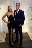 Loved this dress!! I'm a bit short, so I had to get the dress hemmed, but other than that the dress was perfect. My picture isn't great, but I got so many compliments on this dress at the last wedding I went to! - Mandy E.
