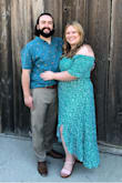 Really beautiful dress. Sleeves do ride up a lot when you hit the dance floor, which is to be expected for off the shoulder. Loved it and got lots of compliments. - Lindsay M.