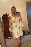 So flattering and cute! Normally I hate strapless on myself but this dress I couldn't pass up and try! I'm glad I did! It will be my bridal shower dress. - Breanna L.