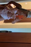 The fit is perfect! I'm an xsmall.
Always worried about ordering online but this was perfect! - Barbara P.