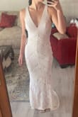 Loved it. Fit like a glove. Planning to wear for my wedding this year. Super comfy. XS fit great and is what I'm wearing in this photo. I bought XS and S. I only picked to keep the S because it fit just as well but had a smidge more room for movement. - Lauren T.