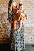 I really love wrap dresses. Being a tall girl, maxi dresses can be hard to find. But this...this dress was stunning perfect for a wedding. I received so many complements. It's easy to move in and ended up hitting me just at the tops of my feet. I need this dress in more prints for sure! - Kelsey K.