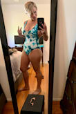I absolutely LOVE this swimsuit! The side boob is just fantastic! Just the right amount of sexy for this mama! - JULINA C.