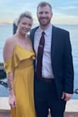 I looked like the sun at a wonderful summer Boston wedding. I received all of the compliments. Only small problem is the button clasp in the chest area kept coming undone. Thank goodness the bathroom at the venue had a safety pin. Otherwise my smallish chest would have popped out. - Lauren C.