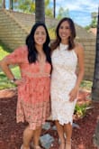I am normally a medium but the top part / bust area was loose. I had to have my friend see down the straps to make the top fit tighter and then it was great.
The medium was a tiny bit roomy but I tried the small and it was way too tight. - Jessica H.