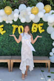 I paired this with a lace dress and shoes, both from Lulus, for my bridal shower. - Mellody L.