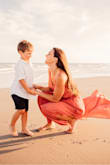 This dress was beautiful and looked great in photos we took on the beach. It held up in the ocean and now after washing looks brand new! Love the style, would love it in other colors! - Alice S.