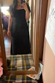 This dress fit me perfectly. I often don't like buying dresses without trying them on first, but with Lulu's free return policy I wasn't too worried. Of course there was no need because the dress fit like a glove. The sheer sleeves and tiny details are my favorite. The length is perfect. Can wear this to work AND social weekend events. I'll wear it in the summer with heels, and in the fall with booties! - Chelsea P.