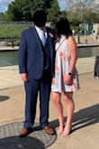 Great dress for a semi formal summer wedding! True to size and super comfortable - Kate E.