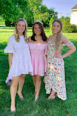 Such a cute dress and very flowy! The wind wasn't my friend in this....but I loved the material and the fit overall. - Jenna M.
