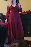 I feel like a goddess and a huntress in this dress. The length allows me to wear heels and for the dress to still skim the ground gently. It's an effortless beauty kind of dress. - Meagan C.
