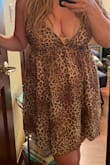 It's actually super cute. I pinned the elastic because it's just too big around. You can't tell and if I'm ever not lazy, I'll sew it. The bust gapes a little at the side, but also easy to fix with a stitch and goes away with a bra top or swim suit. It's not perfect, but it's $48, it's a good throw over after the beach for dinner and I'm off to Greece, so I am taking it.
Ps. I ordered one of the Adella bralettes and put it underneath (in nude) it really helps with support and I think makes the dress functional - Hope A.