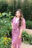 Loved this dress, it was perfect. The color and the material was great. - Katrina M.