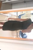 Felt like the one shoulder wasn't cut in a flattering way. Just looked weird. Quality and color were nice though. I'm 5'5", 108lb and a small fit well. - May L.
