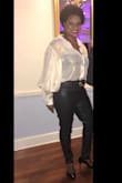 Omg!! At first when I got this top I was disappointed. It wasn't what I expected, and I wasn't sure of the occasion to wear it to. Wore it to my friends birthday party and everyone loves it. I am no longer disappointed, it is so comfortable. - Avia J.
