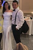 I used it for my wedding as a second change at the reception, it looked beautiful on me. - Tatiana G.