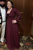 Loved it! I ordered a small. I think I could have gone with a Medium. The dress is true to size, my boobs have grown from breastfeeding and I didn't take that into consideration. I also did have to hem, as expected. I'm short. Loved this dress though! - Karina G.