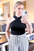 It's the perfect little black top! Love the style! - Gabriela R.
