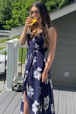 Absolutely stunning dress, it was a risk with the top, I recommend some garment tape to avoid any slips of you know what I mean. - Kelsey F.