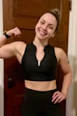 I took the advice of other reviews and sized down and am glad I did! I'm a 32DD bra size and while I normally wear small, I went with the XS and it fits perfectly. - Becky Y.
