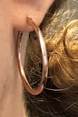 You have to be delicate with these earrings, but they are sturdier than I thought! They are the perfect size, thickness, and color. Also, not cumbersome in situations where you still need to wear a mask. - Evan A.