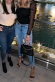 Perfect for a special occasion. Very haute couture look with the transparent puff sleeves! Also love the straight across neckline. Highly recommend, Can pair with a skirt to be more formal or with jeans (like I did) for a dressy casual look. - Sarah M.