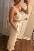 These are so comfy and super stylish. I lounge at home with my 4 month old in them and sleep in them. I LOVE the material. So happy with this purchase!! - Jenni F.