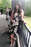 I wore it to my cousin's wedding. And I never get compliments, but that day everybody came up to me with compliments about the dress!!! - Danai