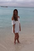 The lightweight flowy material was perfect for my beach vacation. I preferred the crossed straps in the back. - Sherry M.
