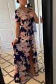 I am obsessed with this dress! Elegant and upbeat. Can't wait to wear this to a garden party! - Stephanie R.