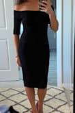 Wore this to the opera and kept getting asked if I was a singer. This little number got tons of compliments. Pairs perfectly with a pop of color from accessories. - Stephanie R.