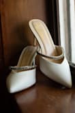 Get these!!! I wore these for my wedding and they are so comfortable. I received a lot of compliments on them as well. - Emily M.